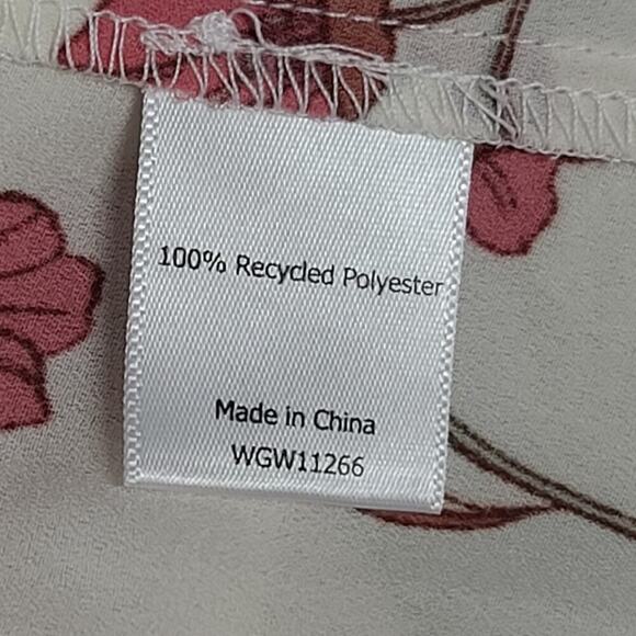 41 Hawthorne Stitch Fix women's tank floral NWT Sz XL Vacation career office - Picture 6 of 8